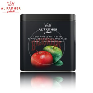 Al Fakher Two Apples With Mint 1000g 2 Al Fakher Two Apples With Mint 1000g
