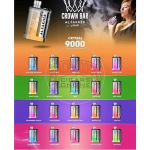 Al Fakher Crown Bar 9000 - Lush Ice