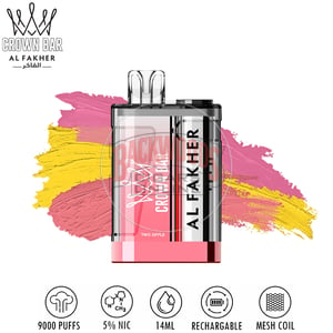 Al Fakher Crown Bar 9000 - Two Apple