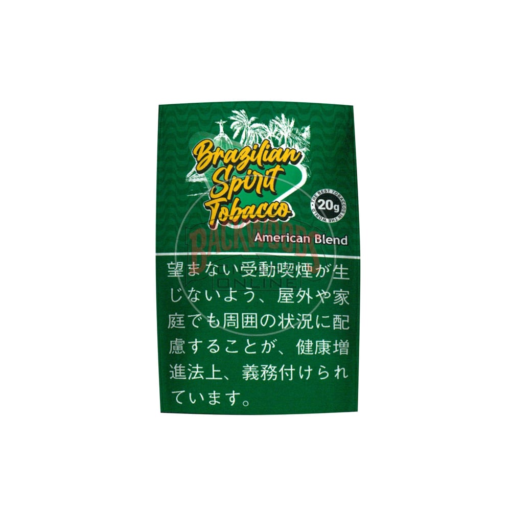 Brazilian Spirit Tobacco American Blend 20g 1 Brazilian Spirit Tobacco American Blend 20g