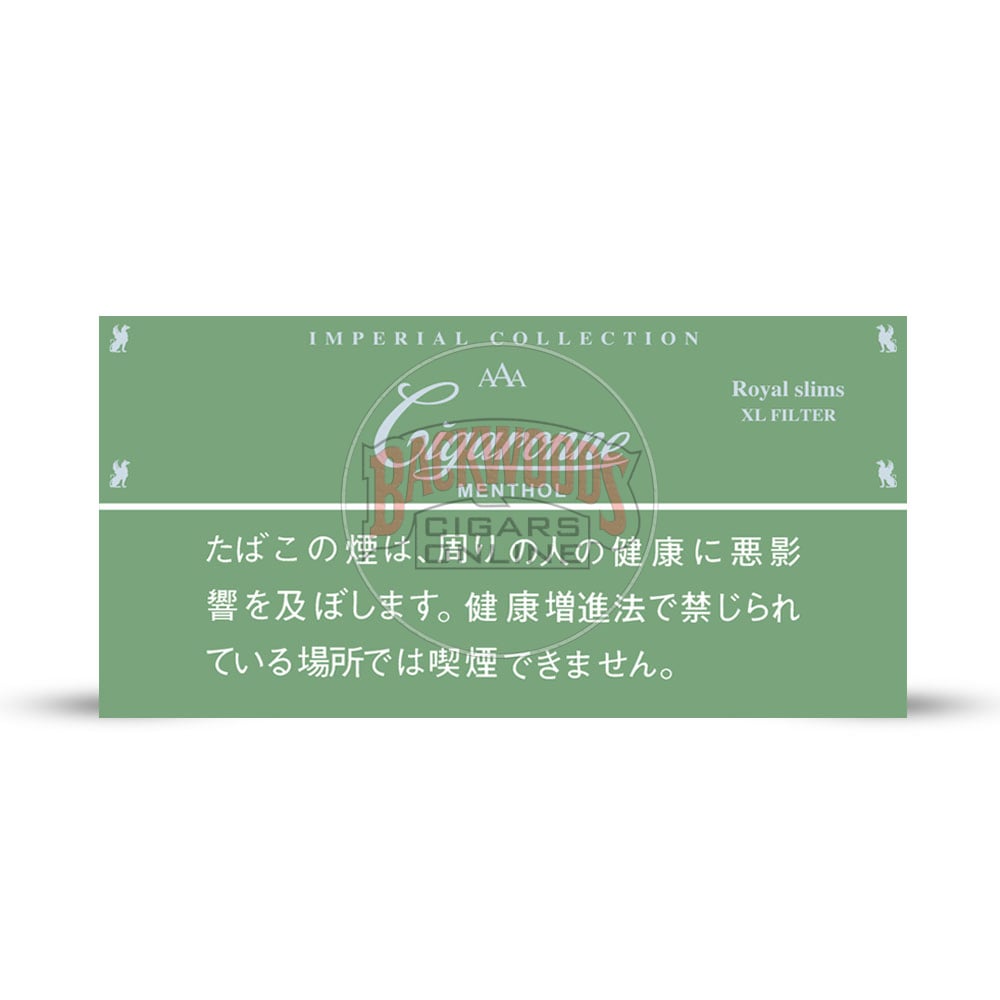 Cigaronne Royal Slims Menthol 1 Cigaronne Royal Slims Menthol