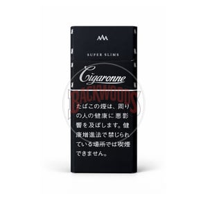 Cigaronne Super Slims Black