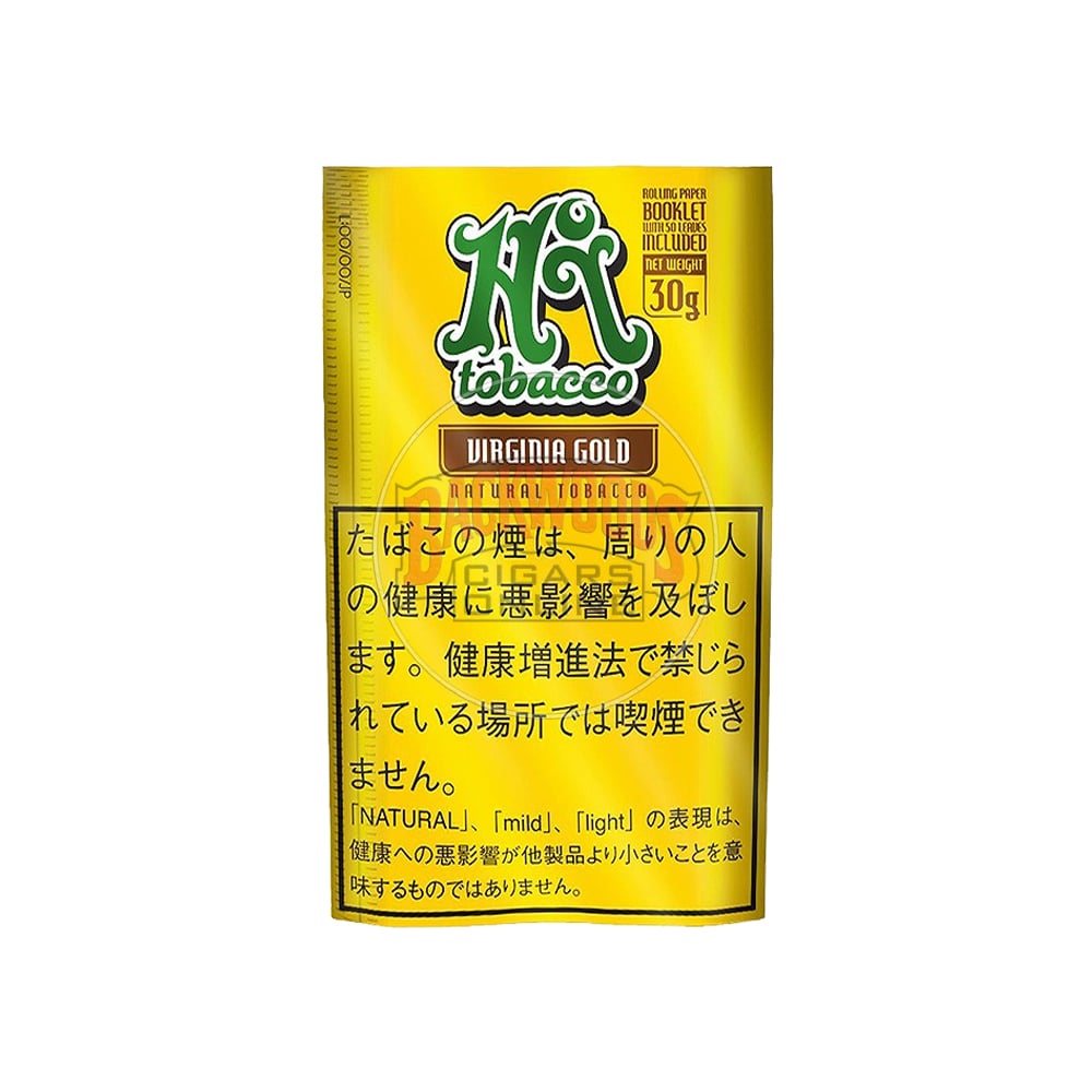 Hi Tobacco Virginia Gold 30g 1 Hi Tobacco Virginia Gold 30g