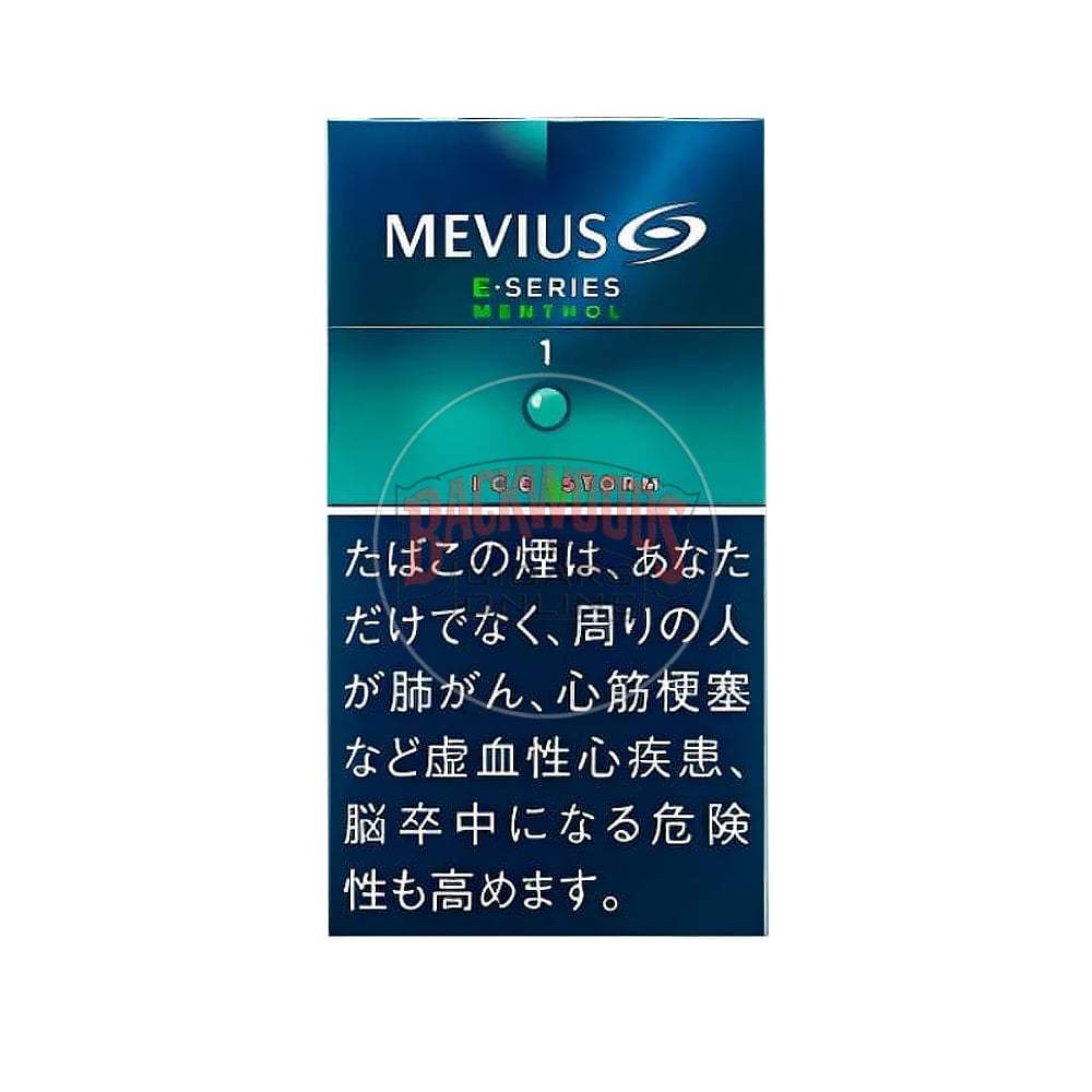 Mevius E Series Menthol Ice Storm One 100's 1 Mevius E Series Menthol Ice Storm One 100's