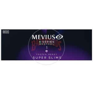 Mevius E Series Menthol Frozen Berry One 100's (SuperSlims)
