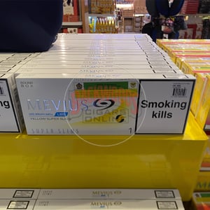 Mevius Yellow Super Slims