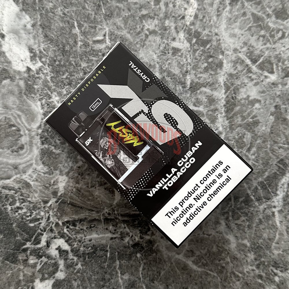 NASTY 5K Crystal Vanilla Cuban Tobacco 1 NASTY 5K Crystal Vanilla Cuban Tobacco