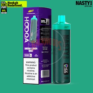 NASTY Hooqa DFR10Ki Shisha Lemon Mint