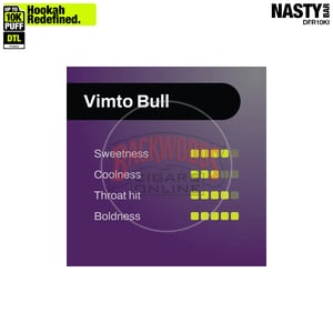 NASTY Hooqa DFR10Ki Vimto Bull 2 NASTY Hooqa DFR10Ki Vimto Bull