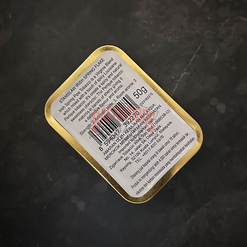 stanislaw-irish-spring-flake-50g-tin-my-1 Stanislaw Irish Spring Flake 50g Tin