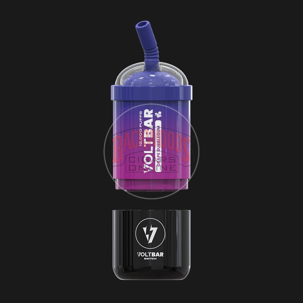Voltbar Switch 12K Starter Kit - Grape Bubblegum 1 Voltbar Switch 12K Starter Kit - Grape Bubblegum