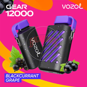 Vozol Gear 12000 Blackcurrant Grape