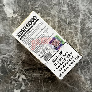 Vozol Star 6000 Blackberry Passion Fruit Milk