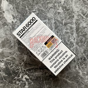 Vozol Star 6000 Blue Razz Lemon