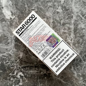 Vozol Star 6000 Banana Smoothie