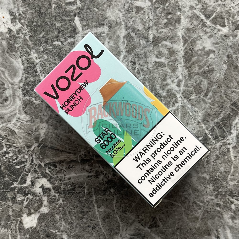 Vozol Star 6000 Honeydew Punch 1 Vozol Star 6000 Honeydew Punch