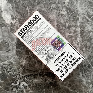 Vozol Star 6000 Lychee Guava Watermelon