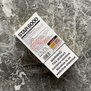 Vozol Star 6000 Mango Peach Pineapple