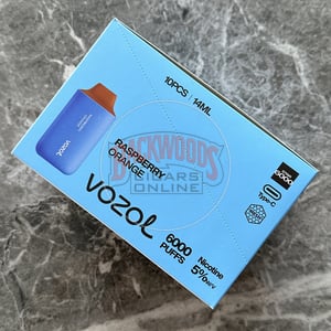 Vozol Star 6000 Raspberry Orange
