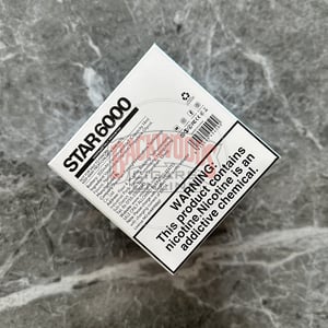 Vozol Star 6000 Raspberry Orange