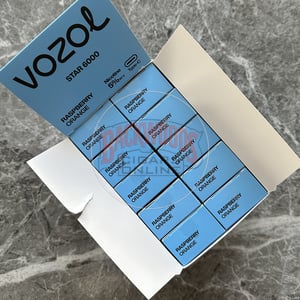 Vozol Star 6000 Raspberry Orange