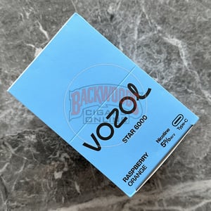 Vozol Star 6000 Raspberry Orange