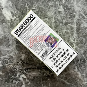 Vozol Star 6000 Strawberry Kiwi Lemonade