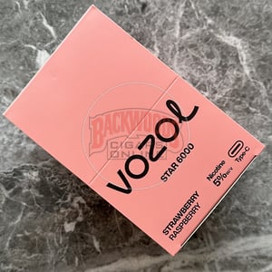 Vozol Star 6000 Strawberry Raspberry