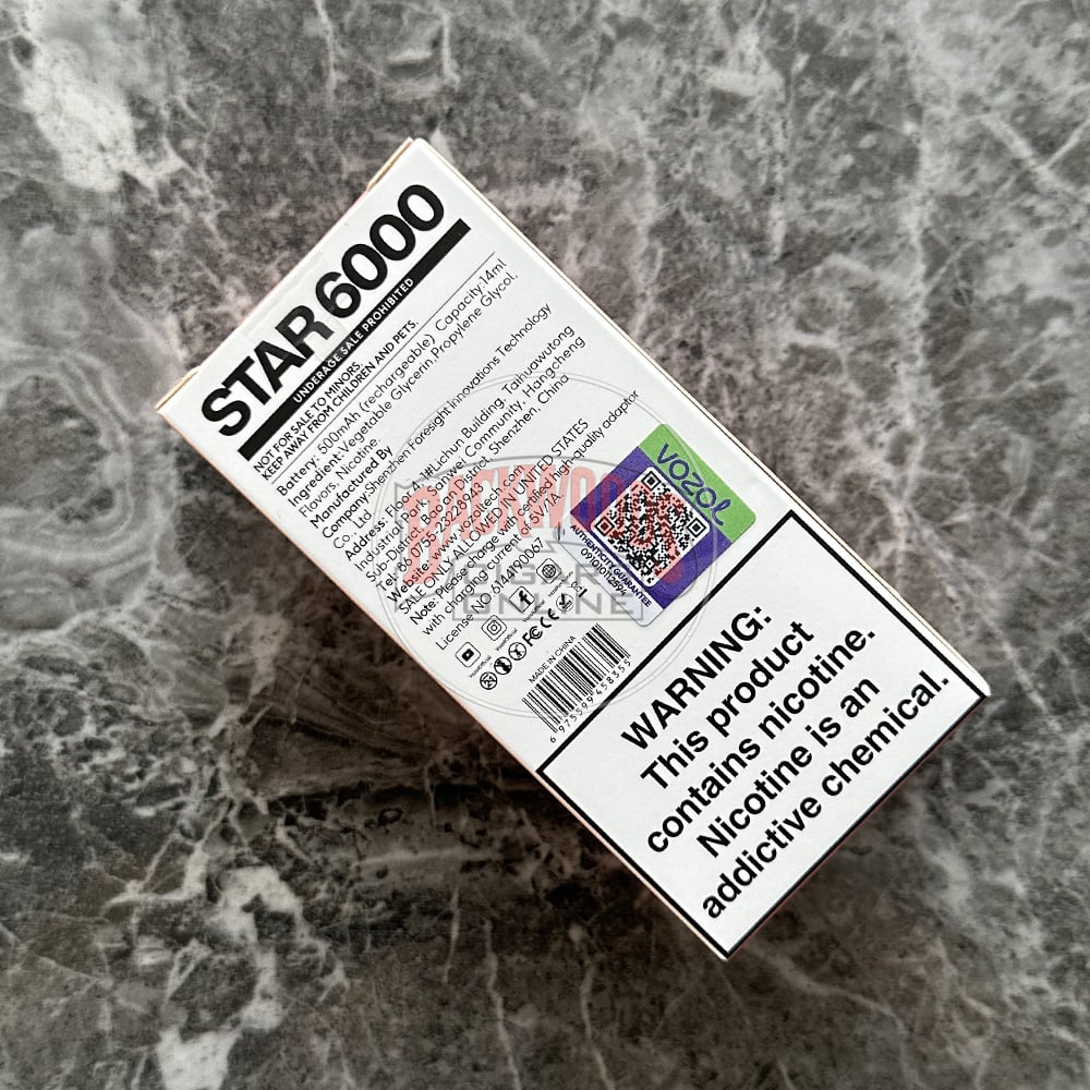 vozol-star-6000-tiger-blood-1 Vozol Star 6000 Tiger Blood