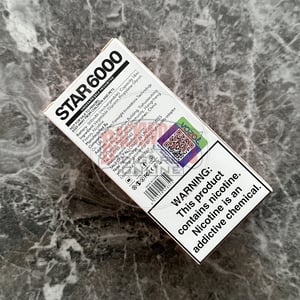 Vozol Star 6000 Tiger Blood 4 Vozol Star 6000 Tiger Blood