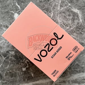 Vozol Star 6000 Tiger Blood 10 Vozol Star 6000 Tiger Blood