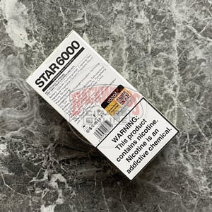 Vozol Star 6000 Watermelon Bubble Gum