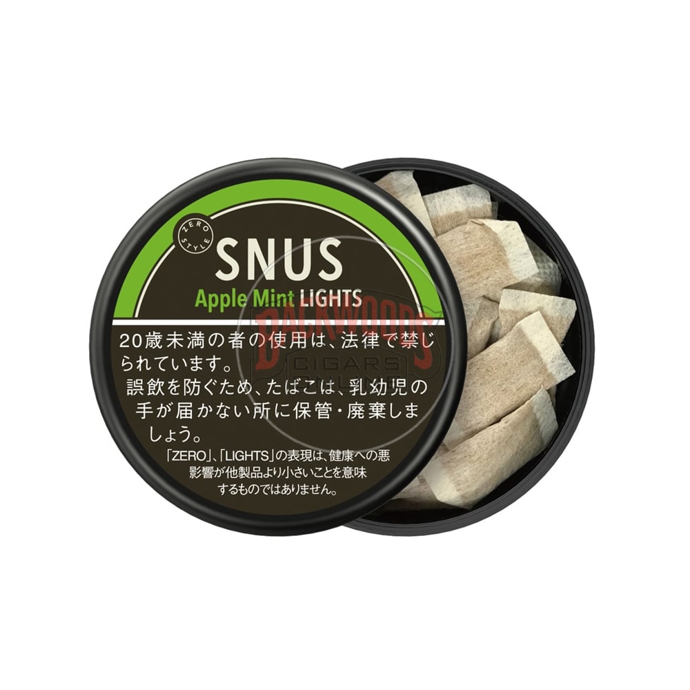 Zero Style Snus Apple Mint Lights 1 Zero Style Snus Apple Mint Lights