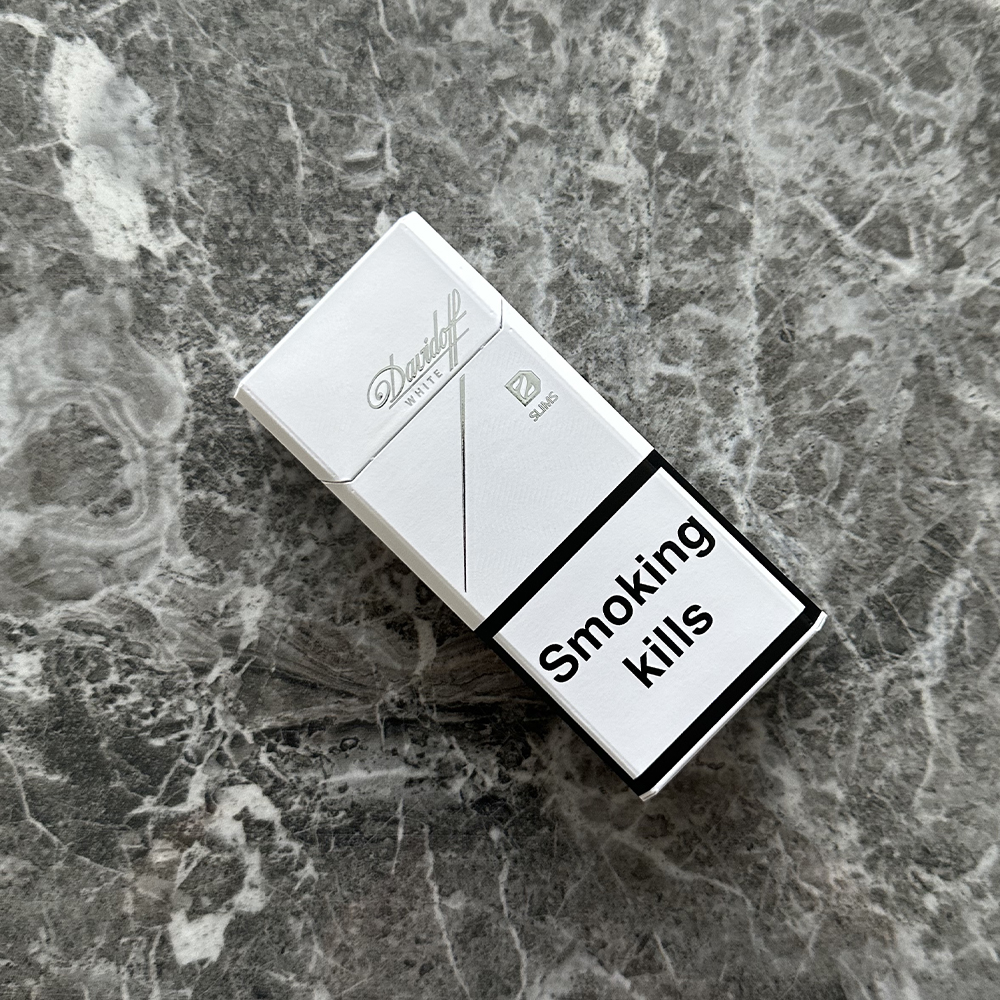 Davidoff White Slims 25 Davidoff White Slims 🍂 ‣ Duty Free Price ‣ Only 5€👍