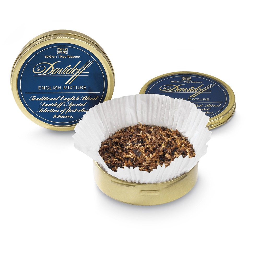 Davidoff English Mixture 50g 4 Davidoff English Mixture 50g Tin 🍂 ‣ Worldwide Shipping 🚀