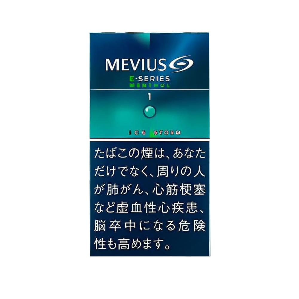 Mevius E Series Menthol Ice Storm One 100's 3 Mevius E Series Menthol Ice Storm One 100's 🍂