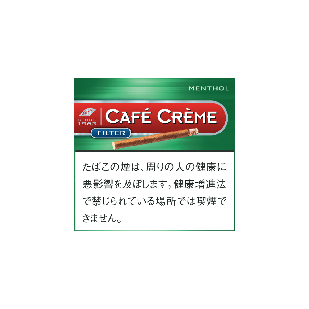 Café Crème Menthol 10's 🍂 ‣ Worldwide Shipping 🚀